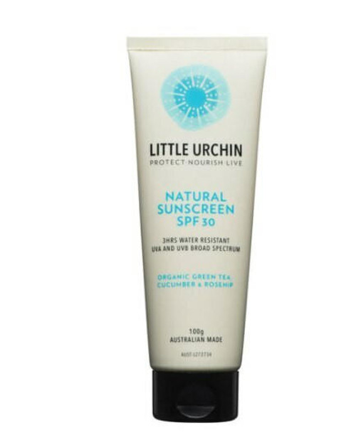 Little Urchin Protect Nourish Natural Sunscreen SPF 30 Plus 100g