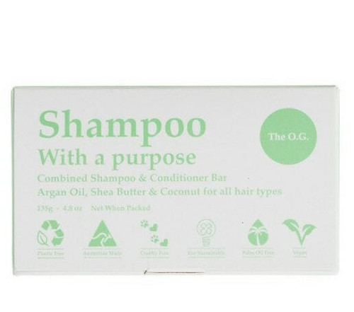 Clover Fields Shampoo with a Purpose Bar The OG 125g