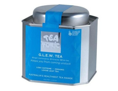 Tea Tonic Organic GLEW Tea Tin 120g