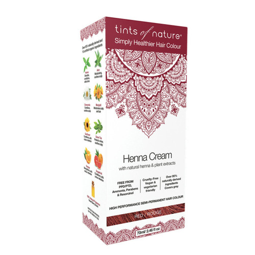 Tints Of Nature Tints of Nature Henna Cream Red 70ml