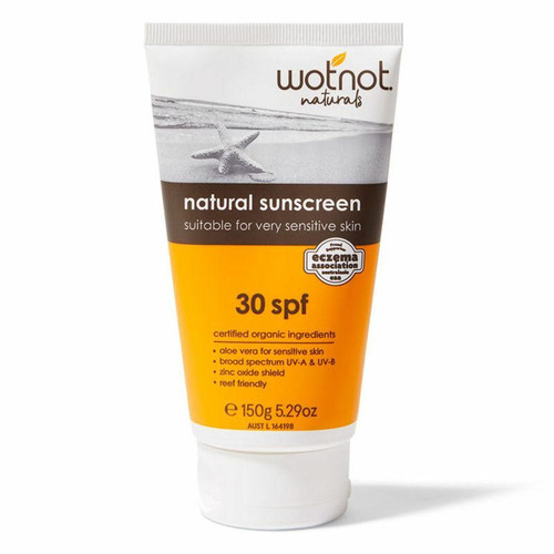 Wotnot 30 Plus SPF Natural Sunscreen 150g