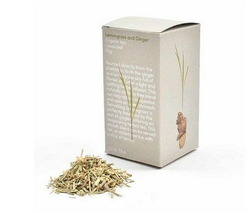 Love Tea Organic Lemongrass and Ginger 75g