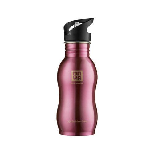Onya For Life H2Onya Stainless Steel Bottle 500ml Pink