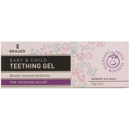 Brauer Baby and Child Teething Gel For Teething Relief 20g