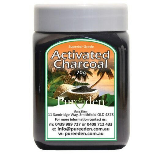 Pure Eden Activated Charcoal 70g