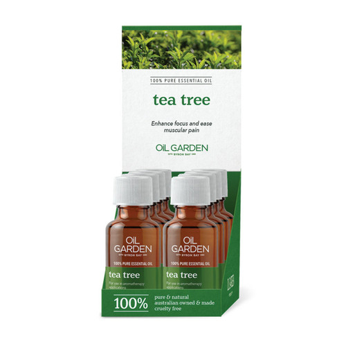 Oil Garden Tea Tree 25ml x 8 Display