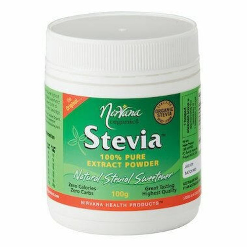 Nirvana Stevia Pure Extract Powder 100g Nirvana