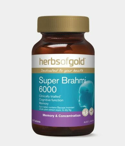 Herbs of Gold Super Brahmi 6000 60t