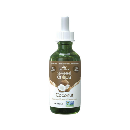 Naturally Sweet Sweet Leaf Sweet Drops Stevia Liquid Coconut 60ml