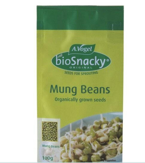 Vogel Biosnacky Organic Mung Bean Seeds 100g