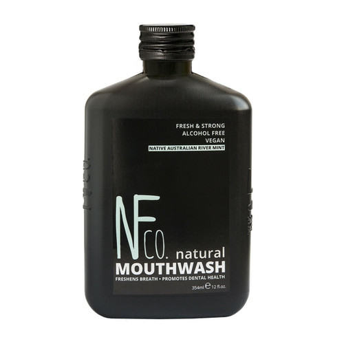 The Natural Family Co Natural Mouthwash with Native Australian River Mint 354ml