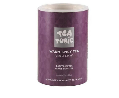 Tea Tonic Organic Warm Spicy Tea Tube 200g