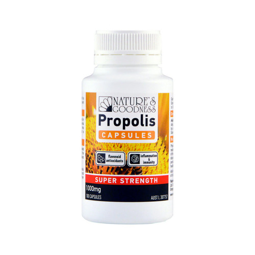 Natures Goodness Natures Goodness Propolis Super Strength 1000mg 100c