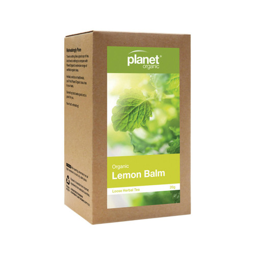 Planet Organic Lemon Balm Loose Leaf Tea 20g