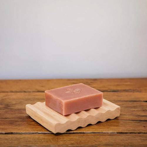 Base Soaps Geranium and Pink Clay Bar Soap