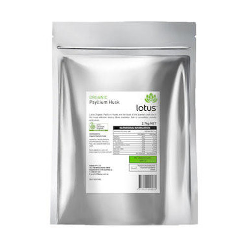 Lotus Psyllium Husk Organic 2.7kg