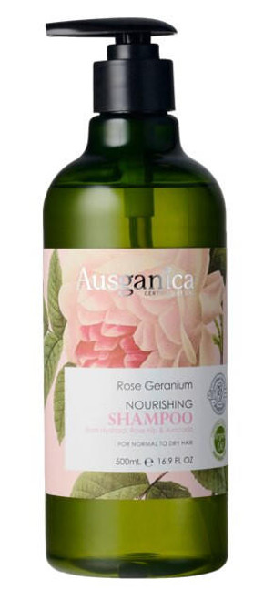 Ausganica Rose Geranium Nourishing Shampoo 500ml By Ausganica