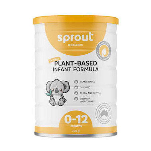 Sprout Organic Infant Formula Plant Based Organic Tin 700g x 3