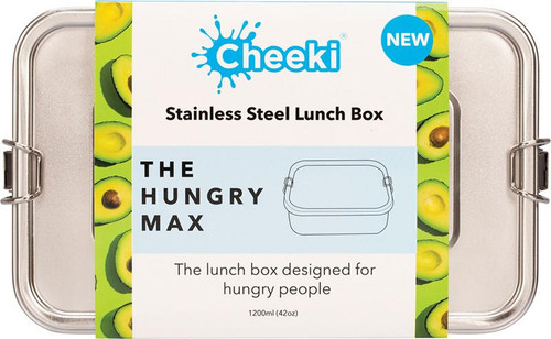  Cheeki Stainless Steel Lunch Box The Hungry Max 1200ml 
