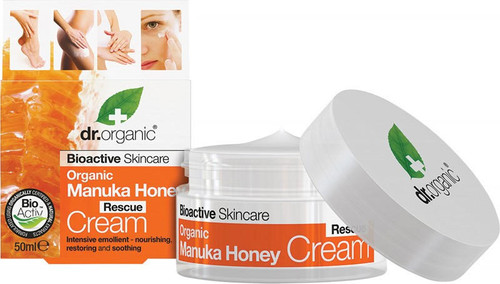  Dr Organic Rescue Cream Organic Manuka Honey 50ml 