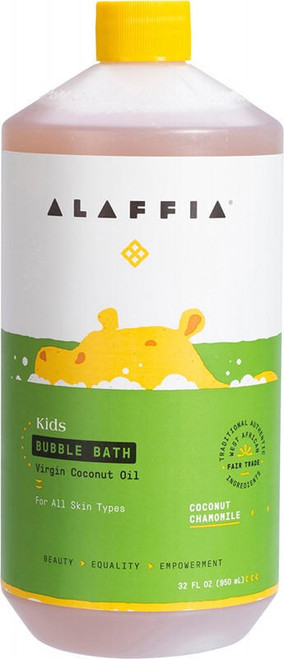  Alaffia Kids Bubble Bath Coconut Chamomile 950ml 