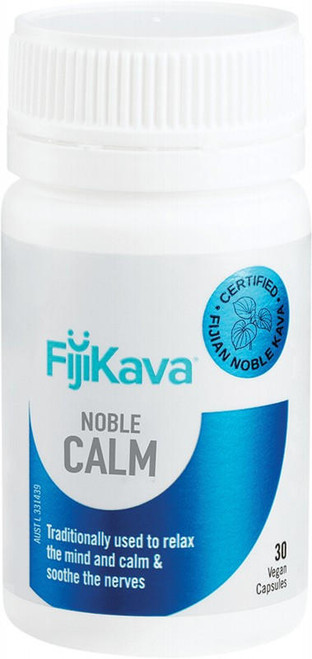  Fijikava Noble Calm Vegan Capsules 30 Caps 
