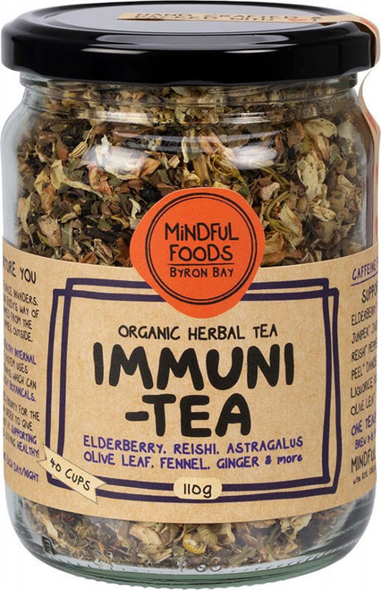 Mindful Foods Immuni-Tea Organic Herbal Tea 110g