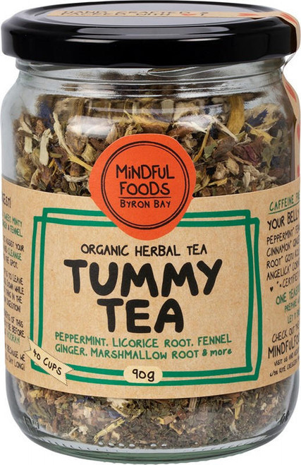 Mindful Foods Tummy Tea Organic Herbal Tea 90g