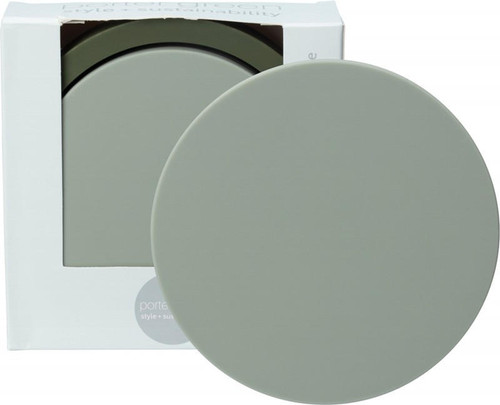 Porter Green Ciss Silicone Coasters Set Canterbury x 4