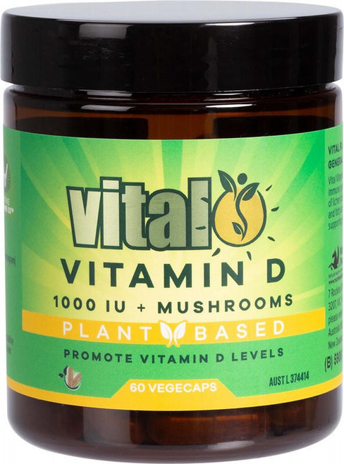 Martin and Pleasance Vital Vitamin D Vegecaps 60Tabs