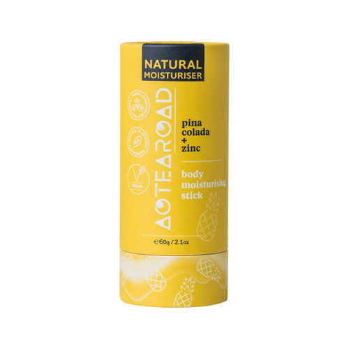  Aotearoad Natural Body Moisturising Stick Pina Colada + Zinc 60g 