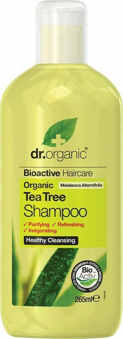 Dr Organic Tea Tree Shampoo 265ml