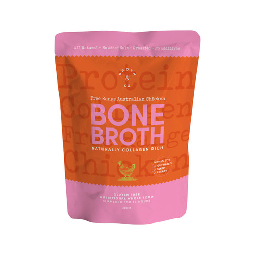 Broth and Co Bone Broth Free Range Australian Chicken 300ml