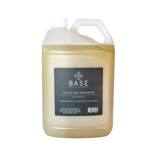 Base Soap With Impact Hand Wash Castile Soap Unscented Refill 5L