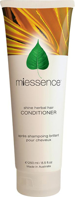 Miessence Certified Organic Shine Herbal Hair Conditioner All Hair Types 265g