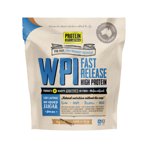 Protein Supplies Australia Protein Supplies Protein WPI Vanilla 1kg 
