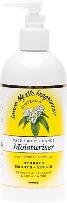Lemon Myrtle Fragrances Moisturiser 500ml By Lemon Myrtle Fragrances