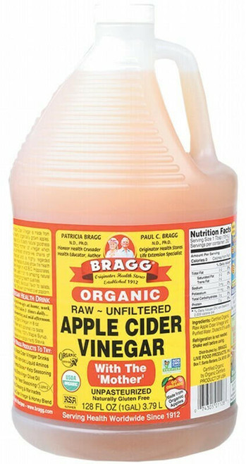 Bragg Organic Apple Cider Vinegar 3.78L with The Mother