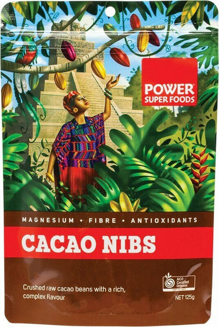 Power Super Foods Cacao Nibs 125g