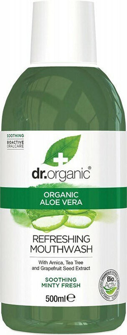 Dr Organic Aloe Vera Mouthwash 500ml