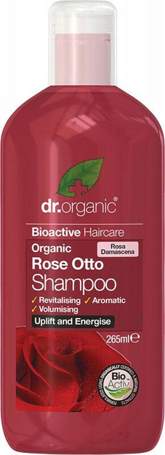 Dr Organic Rose Otto Shampoo 265ml