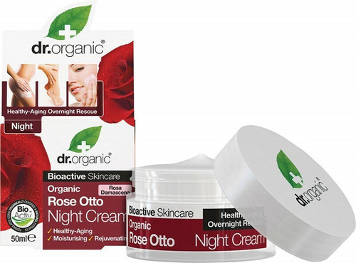 Dr Organic Rose Otto Night Cream 50ml