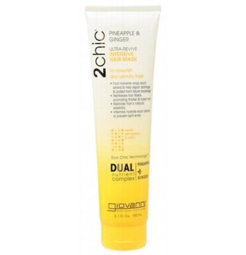 Giovanni 2Chic Pineapple and Ginger Hair Mask 150ml