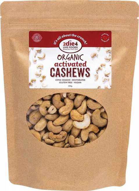 2Die4 Live Foods Activated Cashews 300g