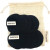 Ever Eco Reusable Bamboo Facial Pads Black With Cotton Wash Bag 10