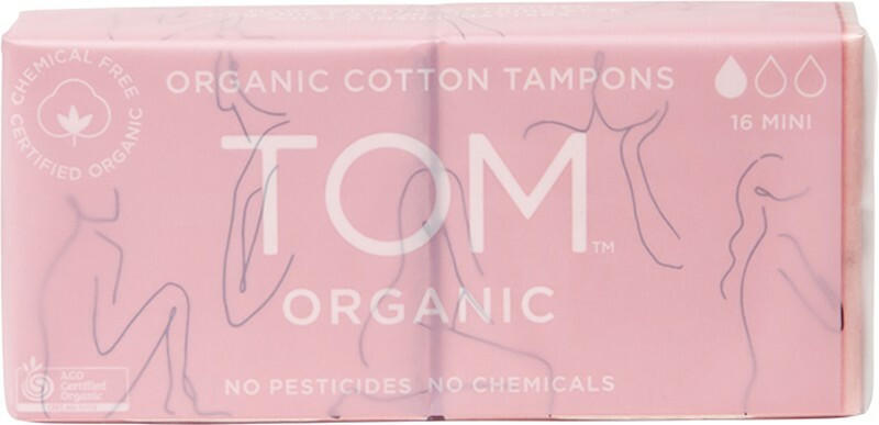 Tom Organic Tampons Mini 16 Pack