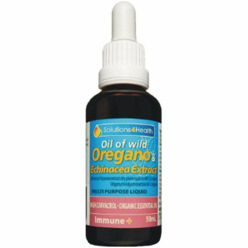Get Solutions 4 Health Oil of Wild Oregano &Echinacea 50ml