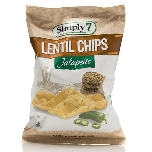 Simply 7 Lentil Jalapeno Chips 113g Buy Organics Online