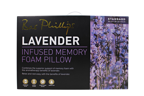 Lavender Infused Memory Foam Pillow
