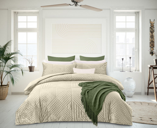 Barossa Valley Velvet Quilted Quilt Cover Set